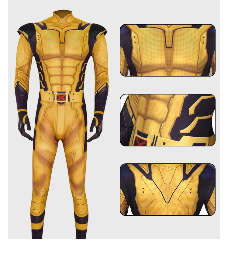 ,Deadpool & Wolverine Cosplay Costume (male)